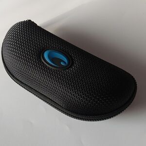 Costa Black Clamshell Zippered Sunglasses Case